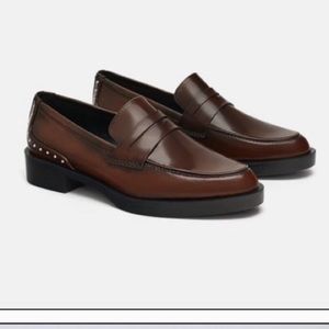 Brown Loafers 💥Zara. Size 9